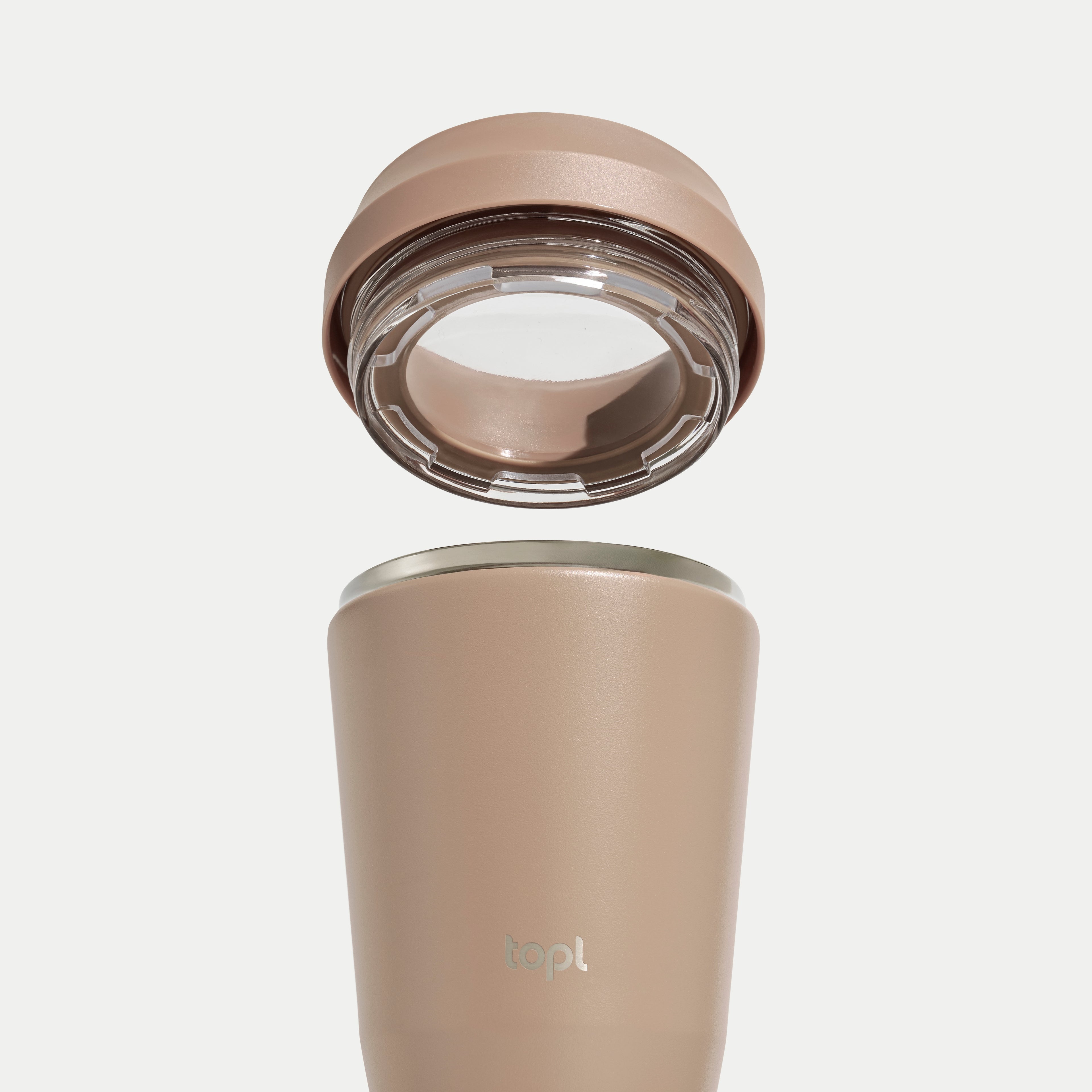 topl® TO GO Coffee Cup Almond