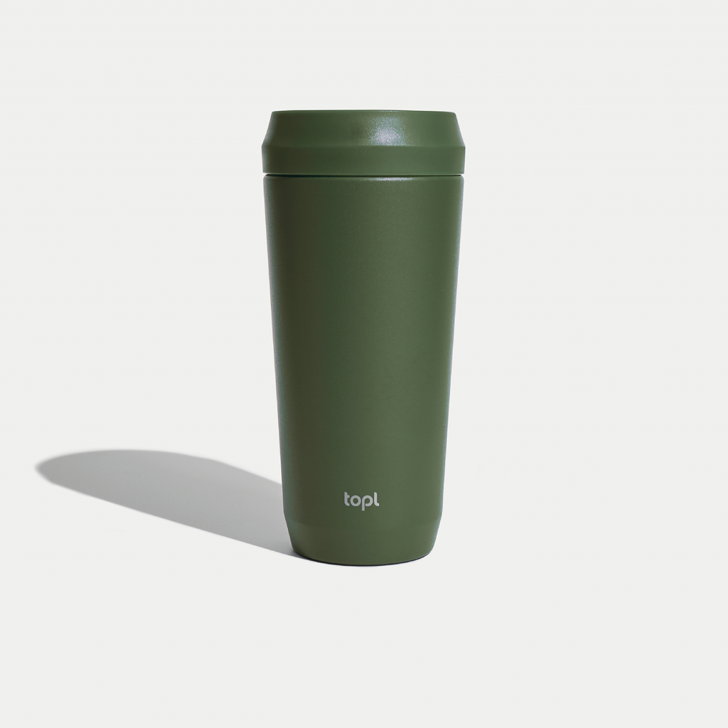 topl® TO GO Coffee Cup Olive
