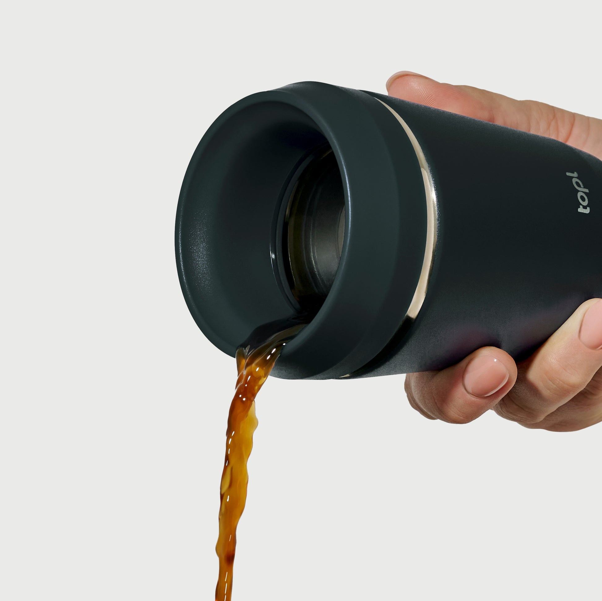 topl® TO GO Coffee Cup Charcoal