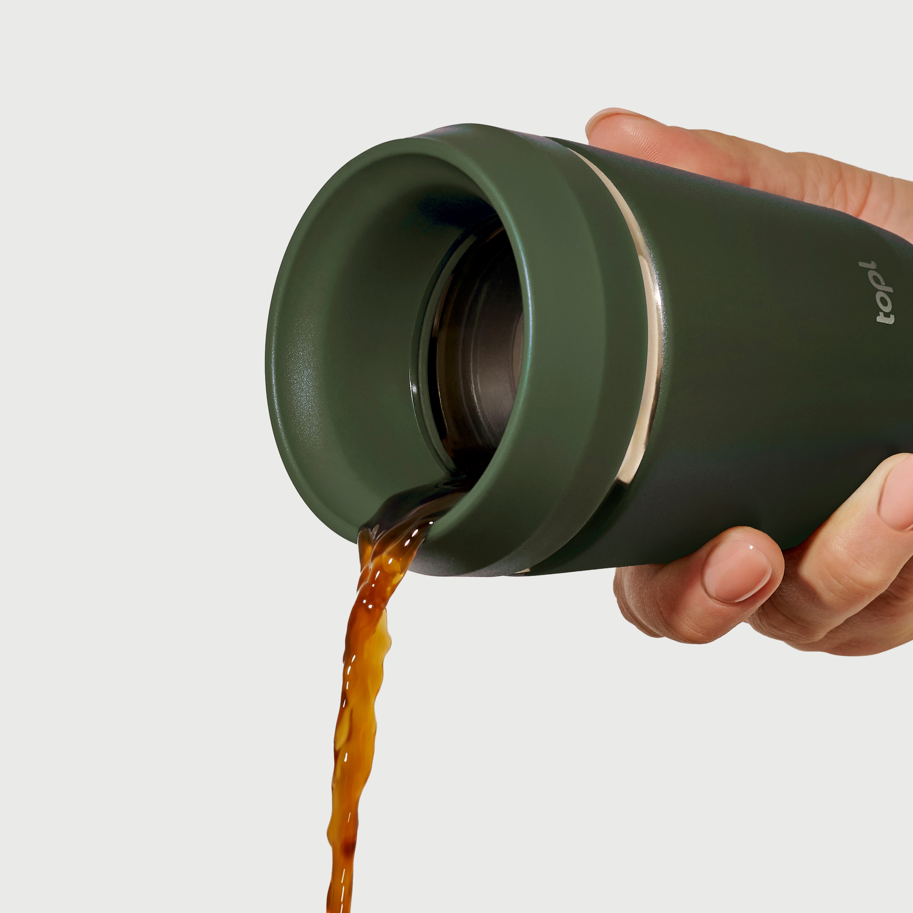 topl® TO GO Coffee Cup Olive