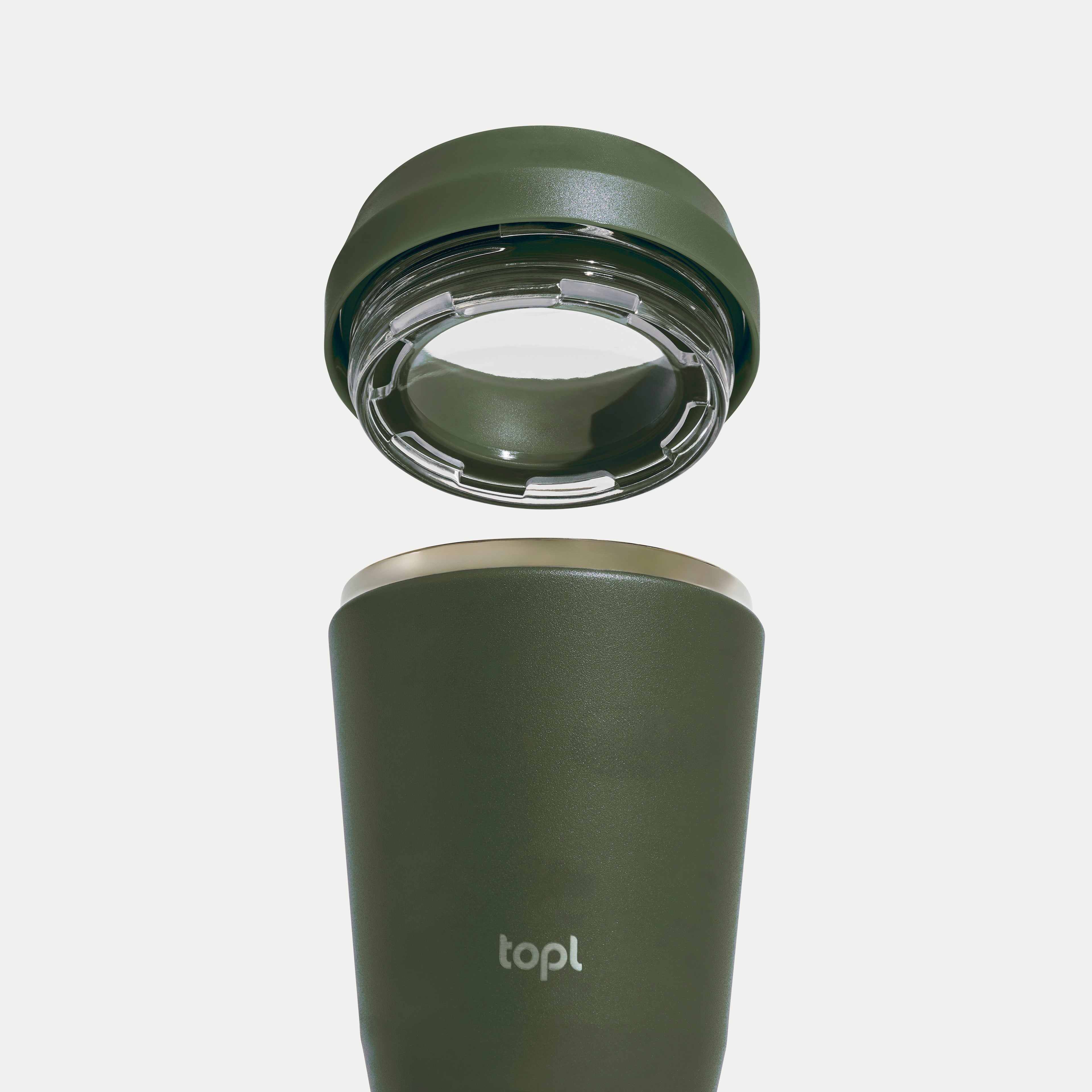 topl® TO GO Coffee Cup Olive