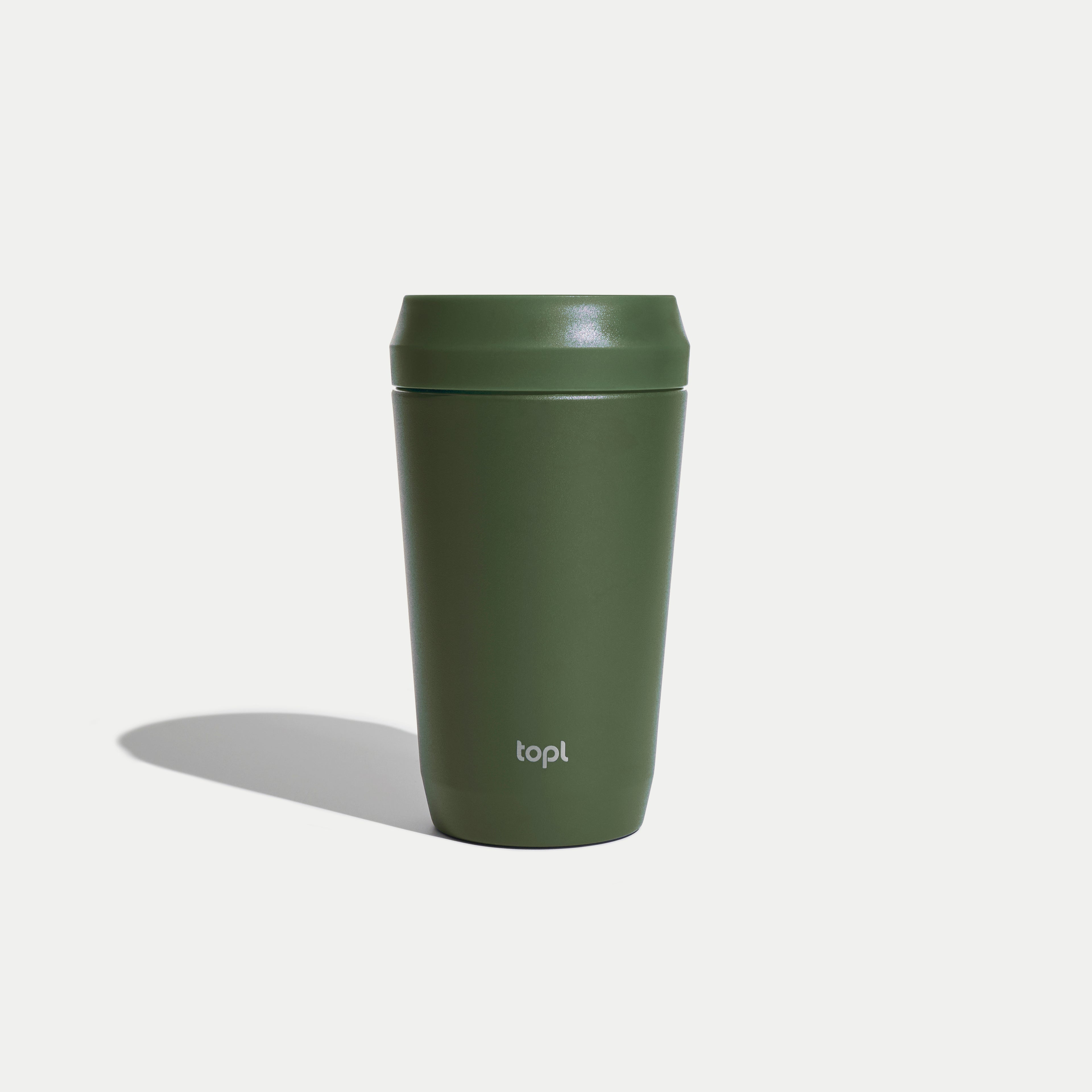 topl® TO GO Coffee Cup Olive